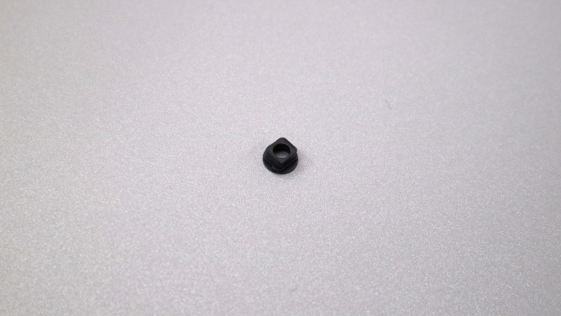 PPSU(ブラック)の加工サンプル画像。